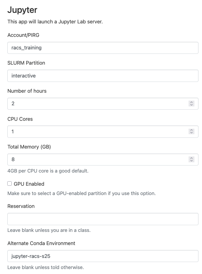 jupyter app