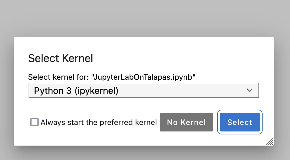 kernel select